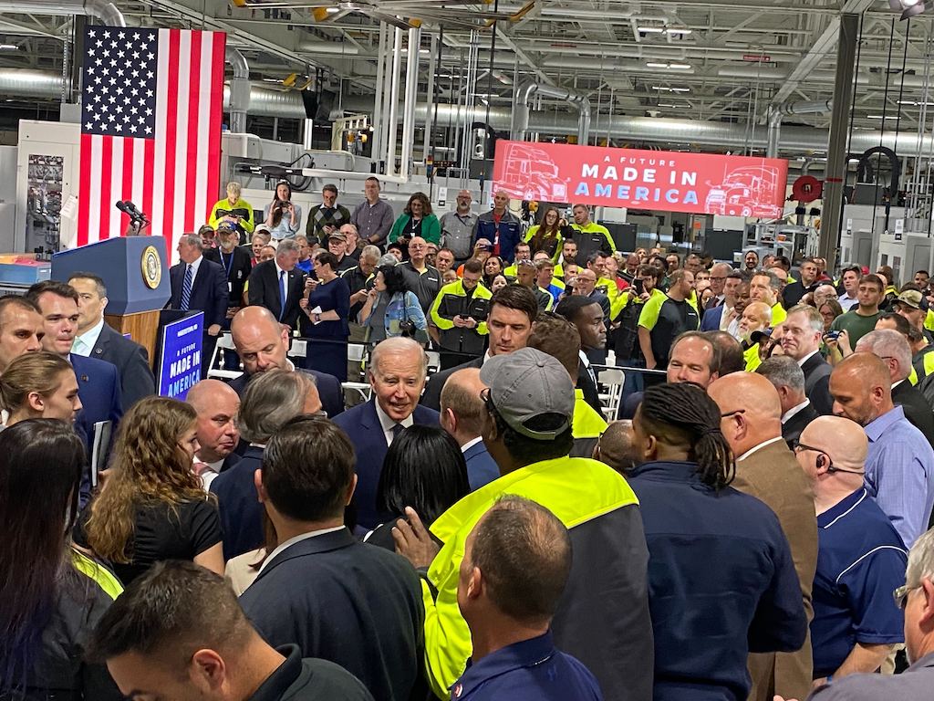 Biden in Hagerstown