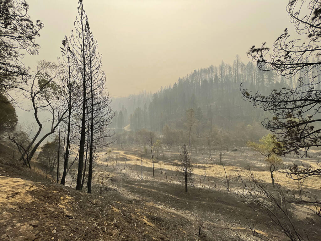 Aftermath in the Bear River canyon